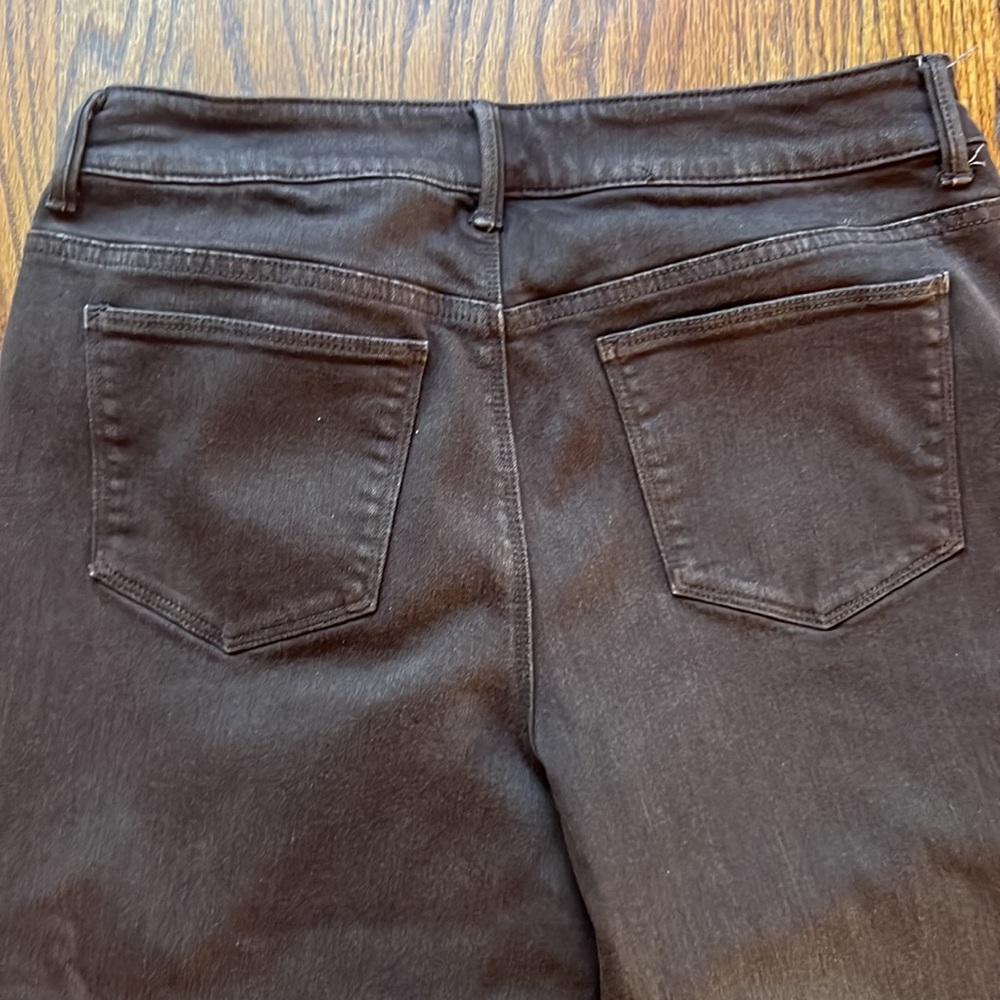 Chico’s brown ‘The Platinum” jeggings, size 6 petite - Picture 5 of 5
